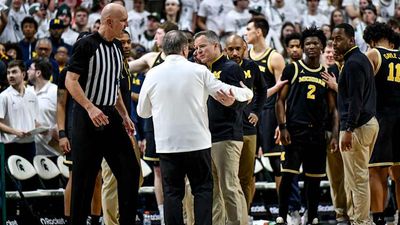 Michigan’s Dusty May Had Snarky Take on Heated Midcourt Incident With Michigan State