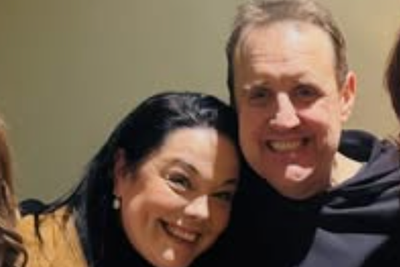 Lisa Riley shares photo with Peter Kay after ‘derogatory’ heckler comment