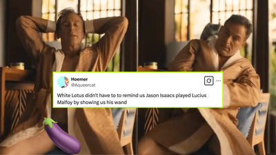 Jason Isaacs Sends Fans Into Meltdown After Flashing His Magic Wand In The White Lotus