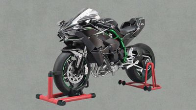 This Tiny Kawasaki Ninja H2R Model Is A Sure Cure For Winter Blues