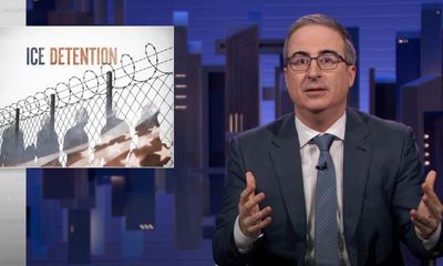 John Oliver on US immigration detention: ‘Should be a massive embarrassment’