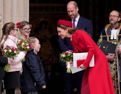 Kate and William among royals at service as Commonwealth’s ‘powerful influence for good in world’ celebrated