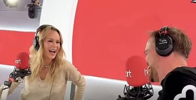 Amanda Holden shocks Heart radio listeners by revealing she took a bath with her dog