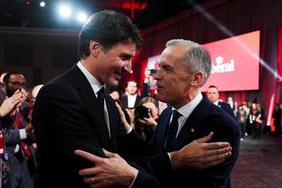 Canada’s designated PM Mark Carney meets Trudeau as Trump threat looms