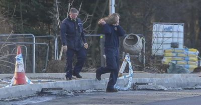 Controlled explosion after 'wartime munition' found in Scottish town