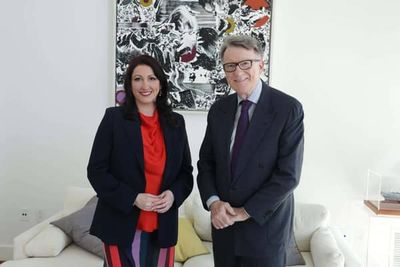 Mandelson can be ‘champion’ for NI in US, Little-Pengelly says