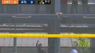 Braves-Tigers Spring Training Game Unexpectedly Featured Raccoon Visiting Bullpen