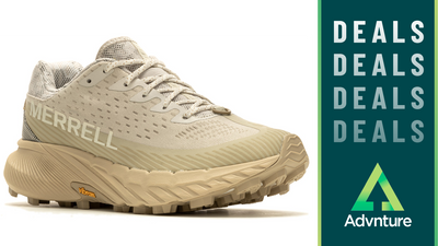 We love these "high-performing and technically advanced" trail running shoes from Merrell - snag 25% off right now