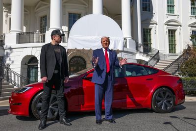 Trump says Elon Musk - who has a net worth of $320 billion - has been ‘treated very unfairly’