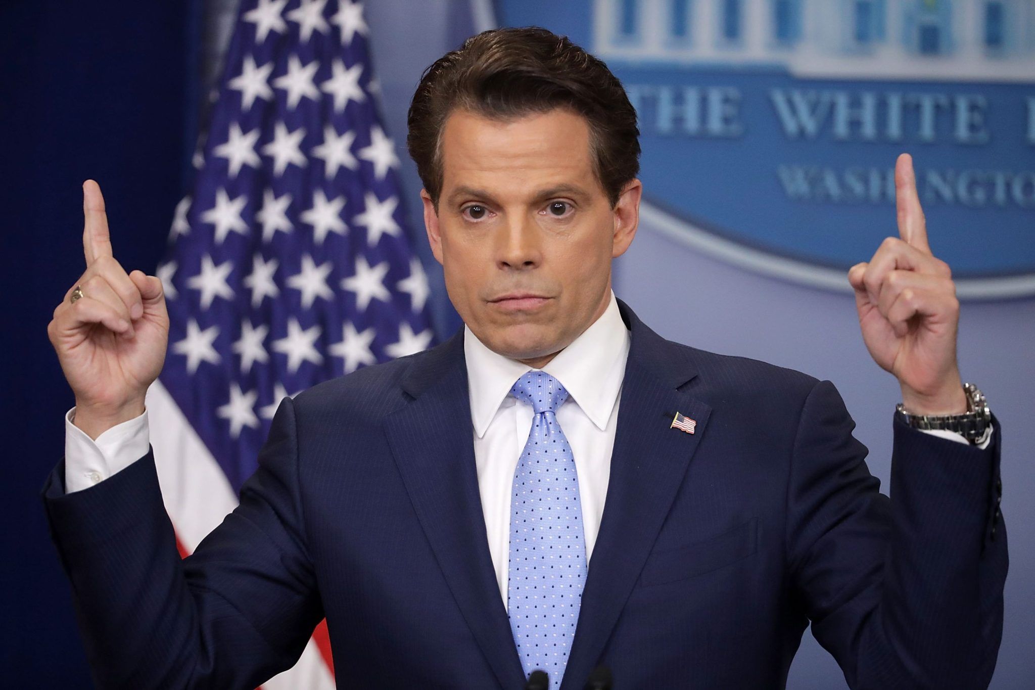 Anthony Scaramucci rewrote the ending of his book…