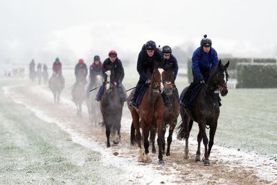 ‘Fool’s spring’ fears as snow hits Cheltenham three days after 18C temperatures