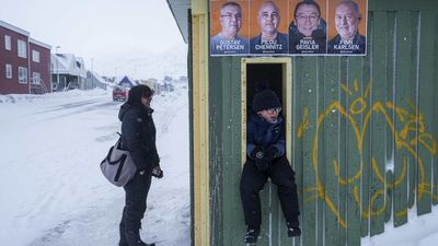 Surprise win for Greenland's opposition in election dominated by Trump threats