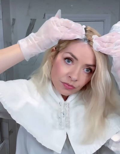 Holly Willoughby reveals how she dyes her hair at home