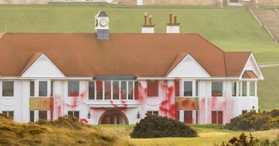 Man arrested following damage caused to Donald Trump’s Scottish golf course