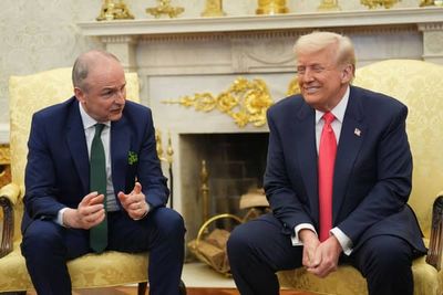 Trump welcomes Irish premier to White House