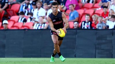 Collingwood coach defends cramping Nick Daicos