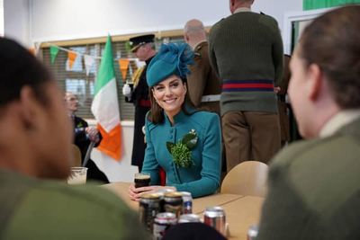 Kate to make solo St Patrick’s Day appearance with Irish Guards