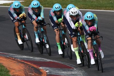 Colourful gains? Rainbow socks a tactical innovation for XDS-Astana in Paris-Nice TTT