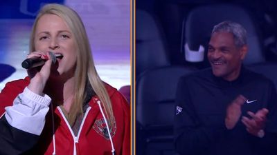 Trail Blazers Bring Back Anthem Singer From 2003 for Redemption Performance