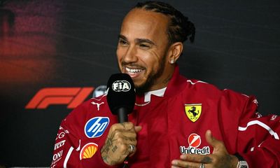 Lewis Hamilton says outside pressure ‘nonexistent’ before F1 Ferrari debut