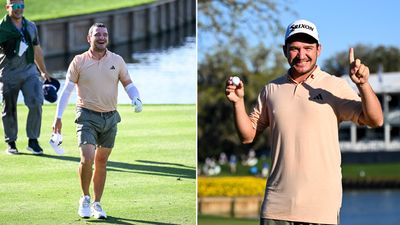 Alejandro Tosti Makes Hole-In-One On TPC Sawgrass 17th... Before Jumping Into The Lake