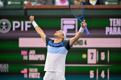 Jack Draper storms into Paribas Open quarter-finals with straight-sets win over Taylor Fritz at Indian Wells