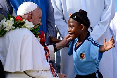 Pope Francis marks 12 years as head of Catholic church in hospital