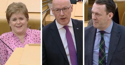 John Swinney pans Tories' 'graceless' Nicola Sturgeon attacks in fiery FMQs