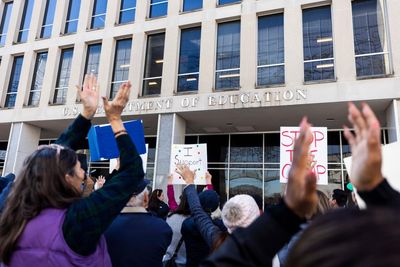 Democratic attorneys general sue over Trump gutting of education department