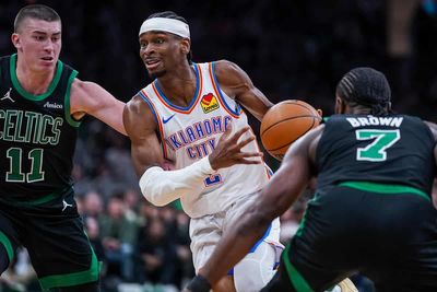 Thunder Clinch Playoff Berth With Win Over Celtics