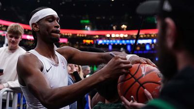 Converse Bat Signaled SGA's Shoe Logo Across Boston After Thunder's Win vs. Celtics