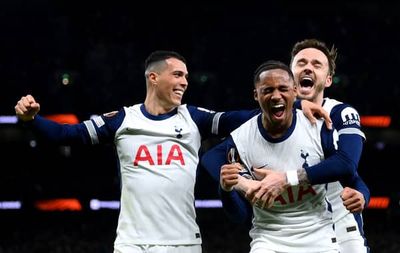 Tottenham 3-1 AZ Alkmaar (agg 3-2): Wilson Odobert nets brace as Spurs edge into Europa League quarter-finals