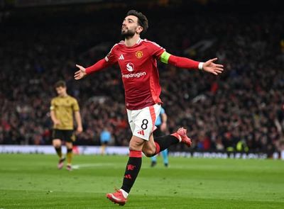 Man United 4-1 Real Sociedad (5-2 agg.): Bruno Fernandes hits hat-trick as Red Devils reach Europa League last eight