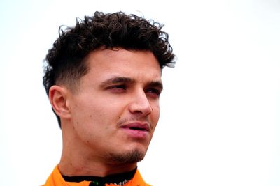 Lando Norris tops first practice session as Ollie Bearman crashes out