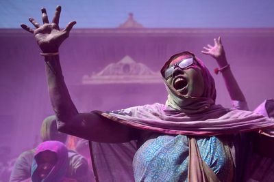 In pictures: How India is celebrating the festival of colour Holi