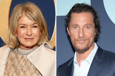 Martha Stewart reveals Matthew McConaughey ‘scared’ her with ‘crazy’ on set behaviour