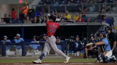 Red Sox Prospect Blasts Home Run to Silence 'Overrated' Chant