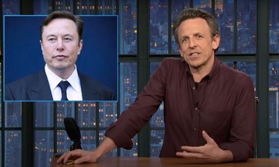 Seth Meyers on Elon Musk: ‘Is it possible for a genius to also be super dumb?’