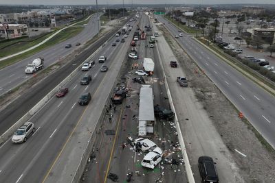 Man charged after five killed, several injured in 17-vehicle pileup