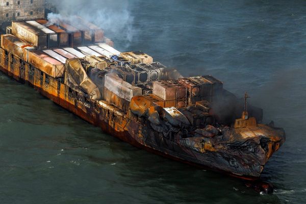 Arrested Russian captain of a cargo vessel involved in North Sea collision charged