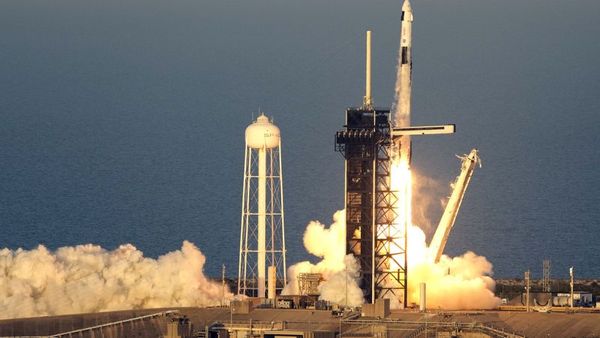 NASA and SpaceX launch mission to replace US astronauts stranded on the International Space Station