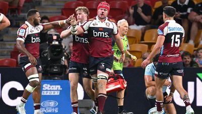 McReight hurt, sparks fly as Reds end Tahs' Super start