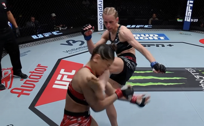 UFC Fight Night 254 video: Carli Judice smokes Yuneisy Duben with head kick and punches