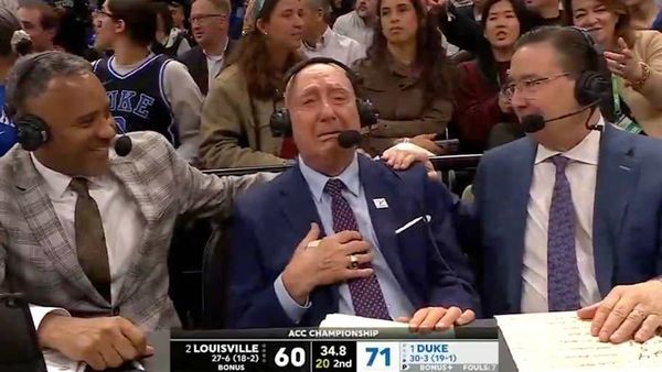 Dick Vitale Brought to Tears, Shares Emotional Message After Duke’s ACC Title Win