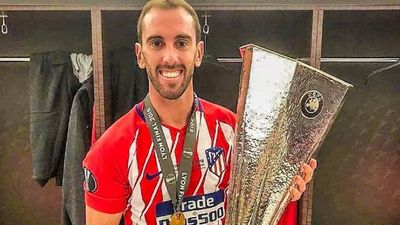 Diego Godin happy to see Atletico Madrid on equal terms with Real Madrid and Barcelona