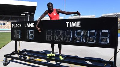 Gout Gout on fire again in 200m at Qld championships