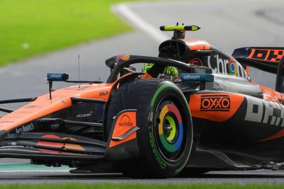 Lando Norris holds off Max Verstappen to win wet Australian Grand Prix