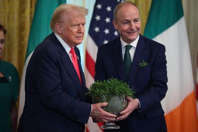 Trump loves the Irish: Um, great news!