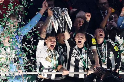 ‘It’s like the World Cup!’ Newcastle captain Bruno Guimaraes hails Carabao Cup victory