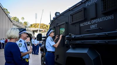 'Game changer' armoured police vehicles an Aussie first